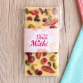 Czekolada na Dzień Matki – biała, widok z góry
