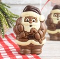 Mini mikołaj z czekolady
