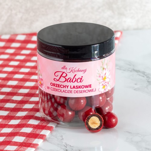 Dla Babci - Orzechy laskowe w czekoladzie deserowej