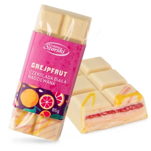 Czekolada nadziewana - Grejpfrut