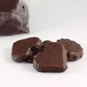 Ciastka maślane w czekoladzie