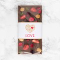 Czekolada z napisem LOVE serce – mleczna