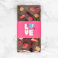 Czekolada dla zakochanych LOVE – mleczna, różowe