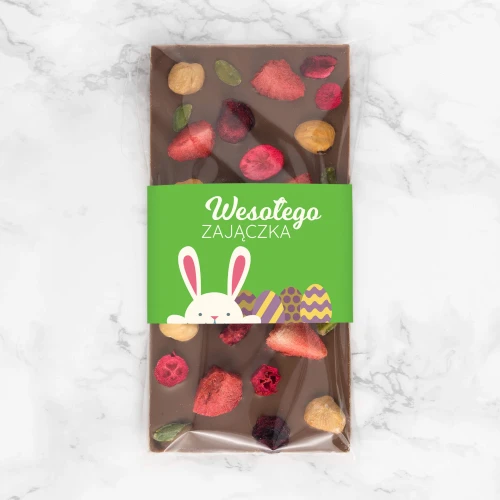 Czekolada na Wielkanoc "Wesołego Zajączka" 