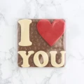 Czekolada z napisem I love You – mleczna, zdjęcie 3