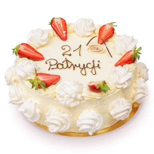 Tort bezowy - cytrynowy