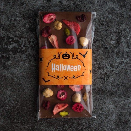 Ręcznie robiona czekolada - słodki drobiazg z okazji Halloween